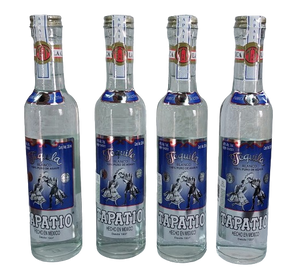 Tequila Tapatio Blanco - 100% Agave 250 ml PACK CON 4 BOTELLAS